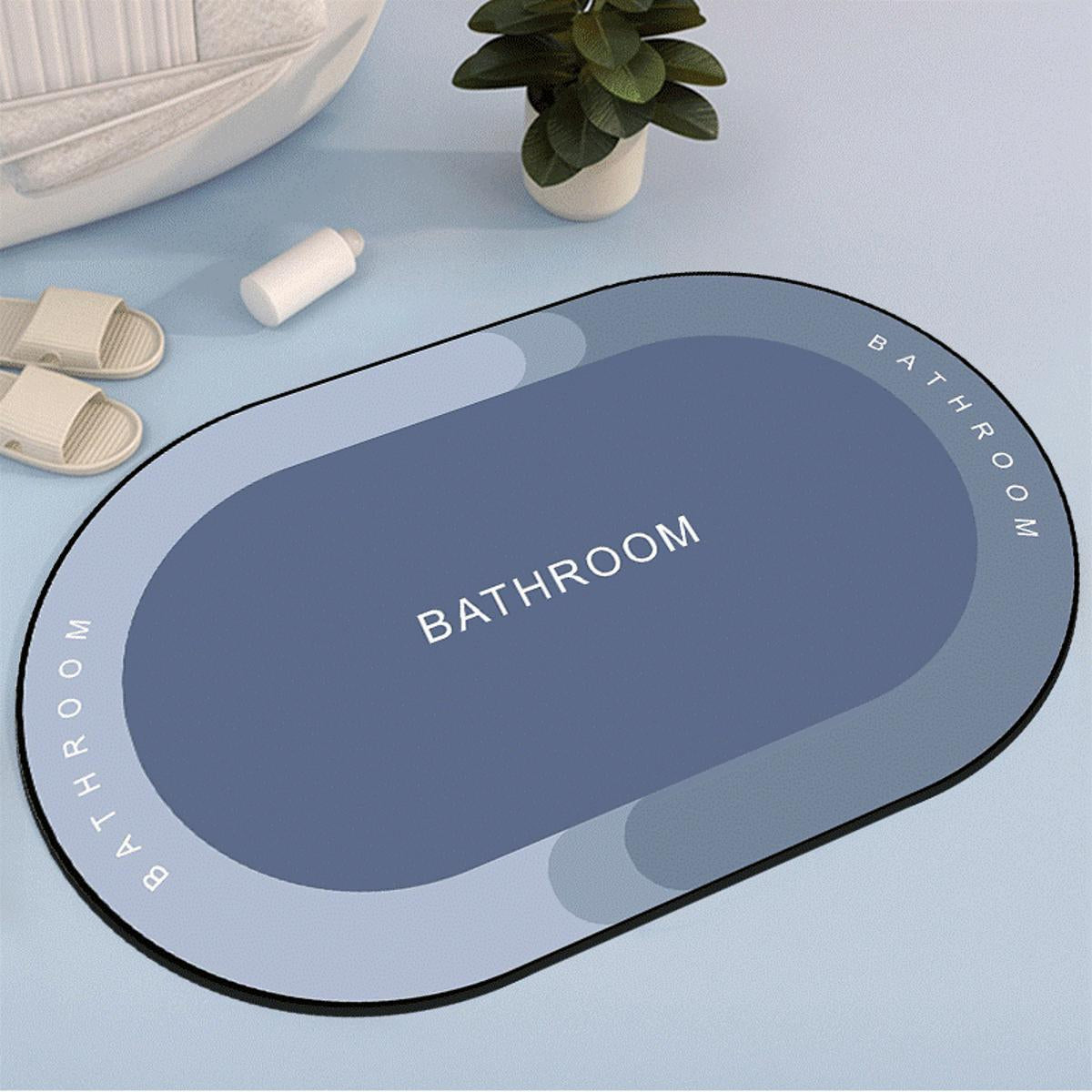 Premium Oval Bath Mat ā Multiple Designs