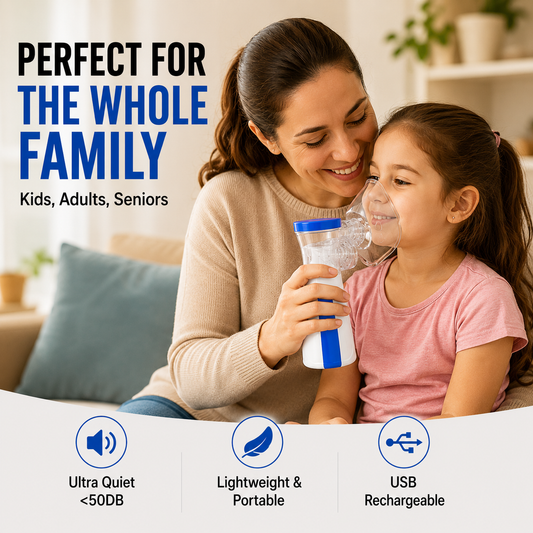 Portable Mesh Nebulizer Pakistan | USB Rechargeable – CozyZen