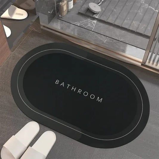 Premium Oval Bath Mat – Multiple Designs